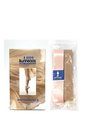 Bunheads Spacemakers II + Rehearsal Ribbons/Elastic Ballet Pointe New NWT